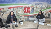 حضور مدیر جوانی جمعیت ، سلامت خانواده و مدارس در استودیوی برنامه ی رادیویی- تلویزیونی پرسمان 