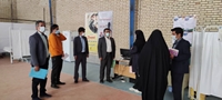 بازدید معاون فنی مرکز بهداشت استان از شهرستان سربیشه