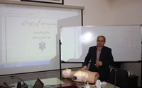 برگزاري كارگاه احيا قلبي ريوي CPR با هدف آموزش پرسنل ستادي معاونت بهداشتي